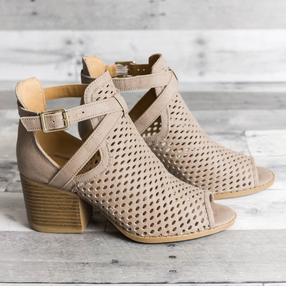 'Cori' Strappy Booties - Picture 2 of 3